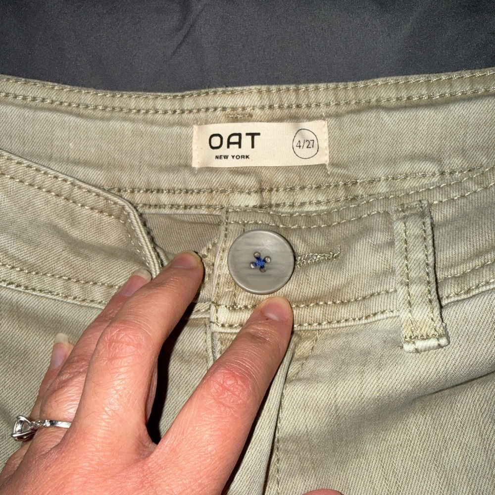 Oat New York Light Tan Trousers